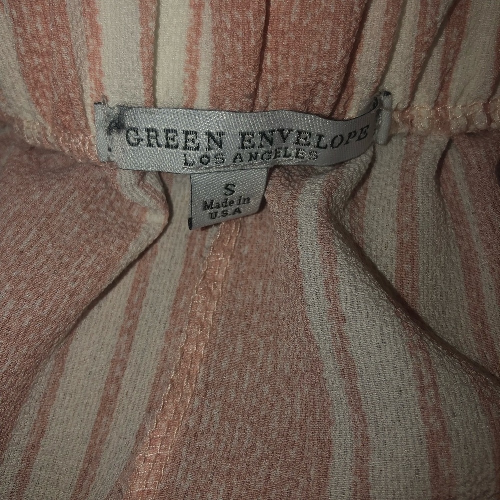 GREEN ENVELOPE SZ. S DRESS PANTS Elastic waist - Picture 4 of 8
